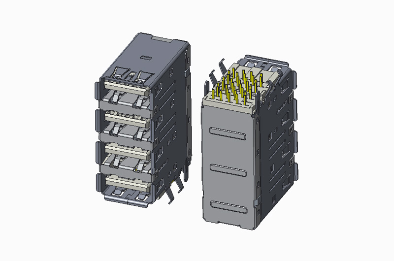 USB 3.0 AF 四层 90度 DIP H32.49